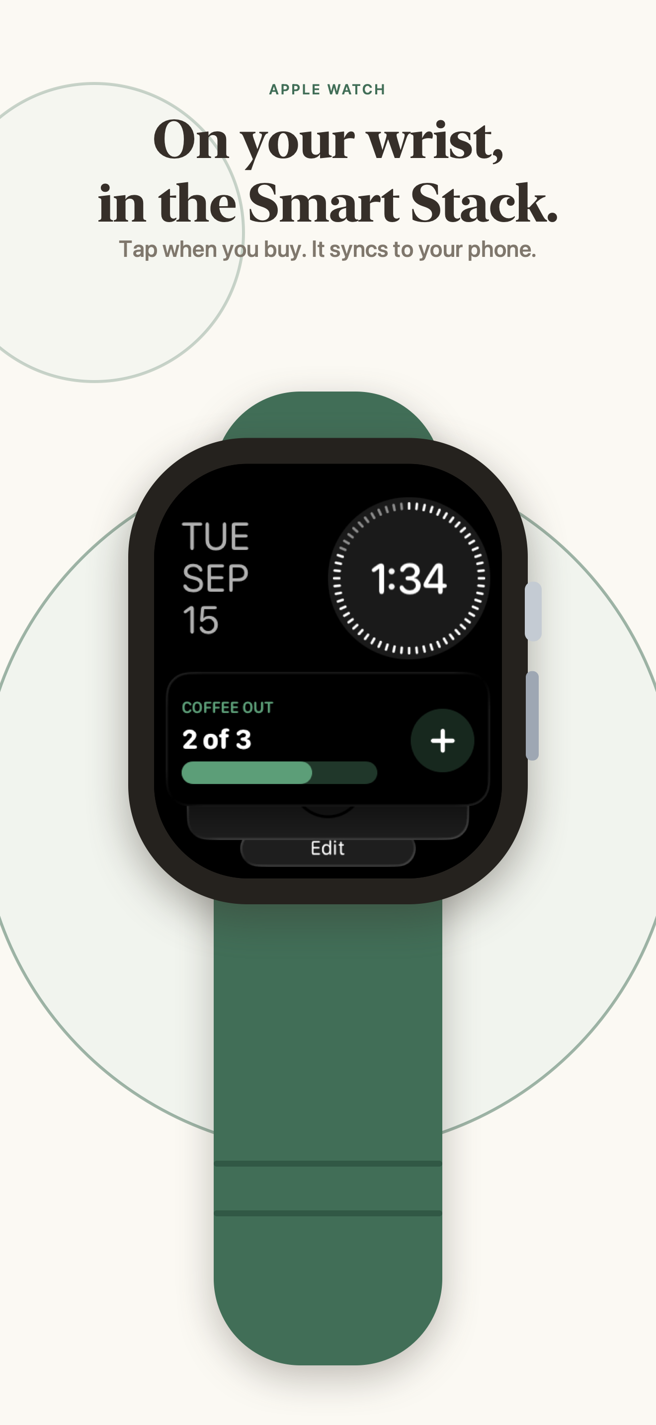 Log on Apple Watch